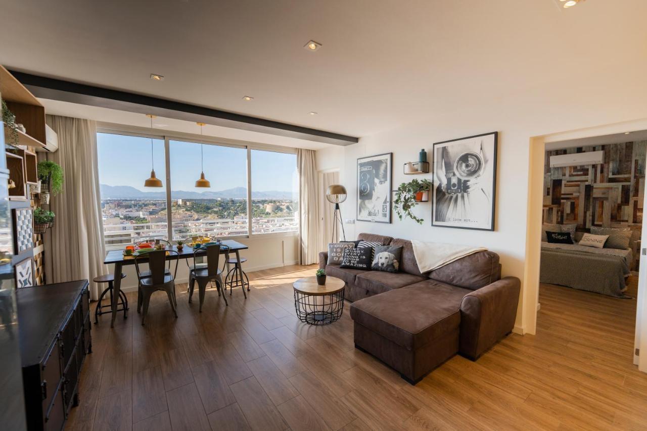 Charming Downtown Skyscrapper Apartment Alicante Ngoại thất bức ảnh